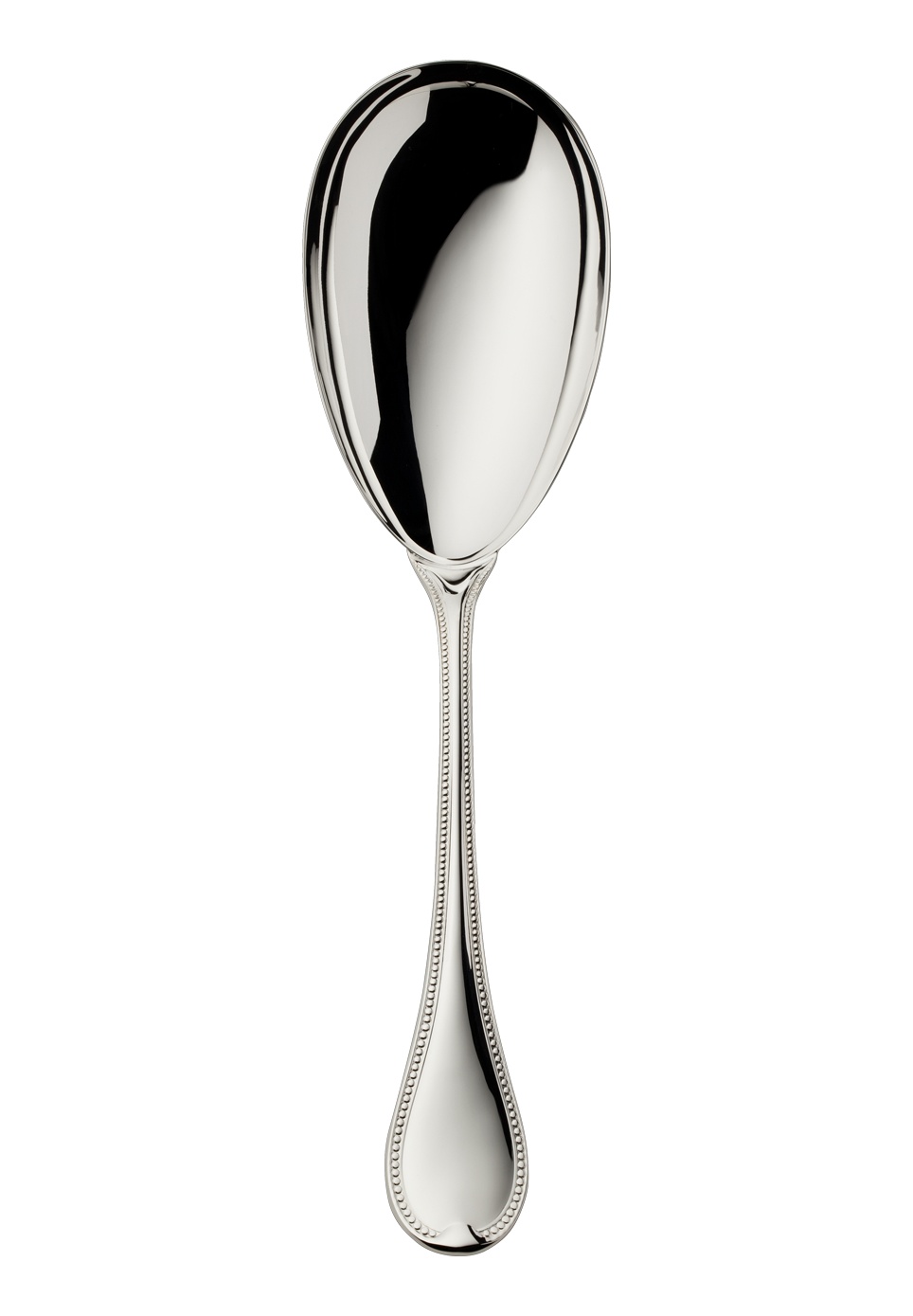 Robbe & Berking, Französisch-perl cutlery, silver plated, Serving spoon