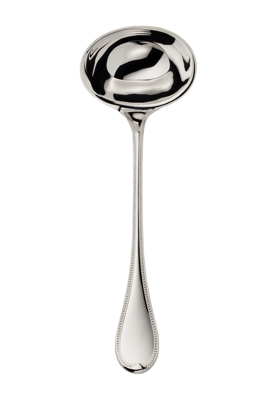 Robbe & Berking, Französisch-perl cutlery, silver plated, Soup ladle