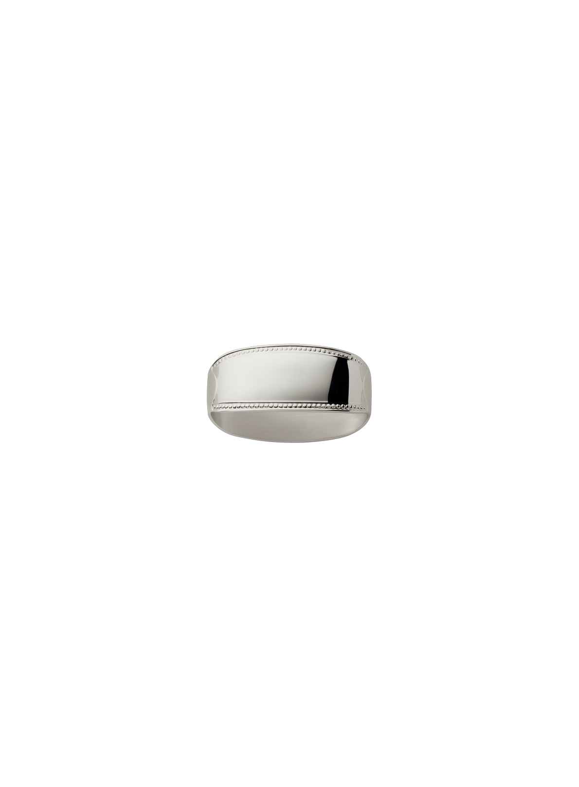 Robbe & Berking, Französisch-perl cutlery, sterling silver, Table napkin ring