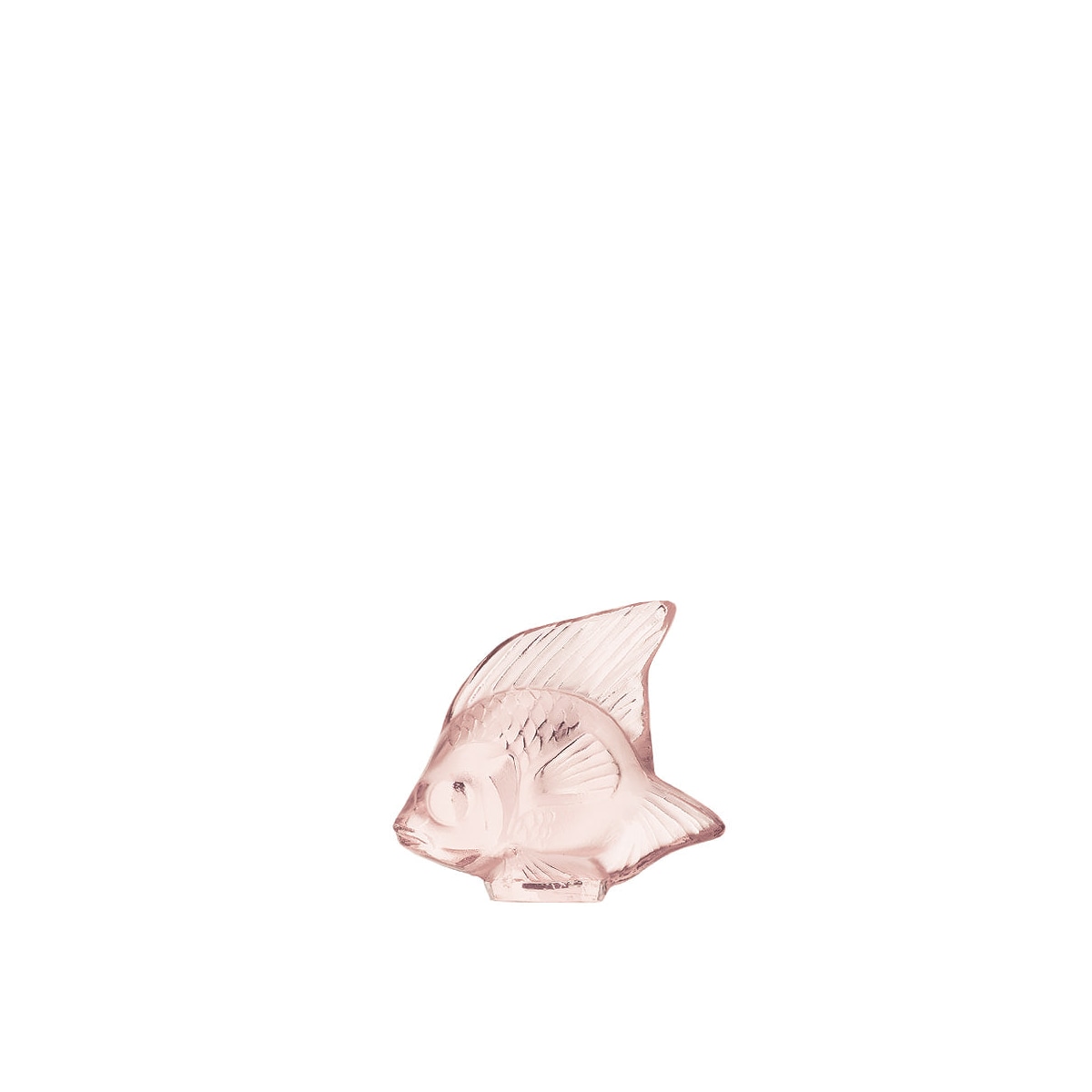Lalique, Fish sculptures, Fish sculpture, pink