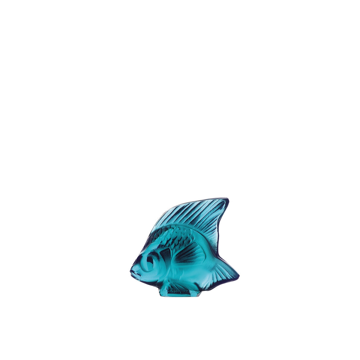Lalique, Fish sculptures, Fish sculpture, turquoise