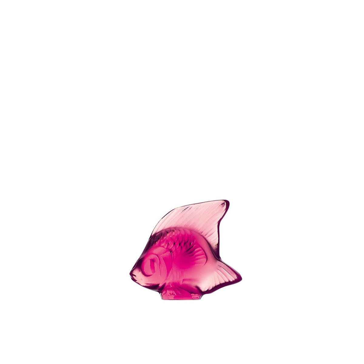 Lalique, Fish sculptures, Fish sculpture, fuchsia