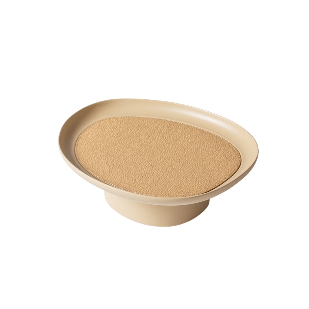 Giobagnara, Maris raised trays by Kelly Wearstler, Medium raised tray, cappuccino