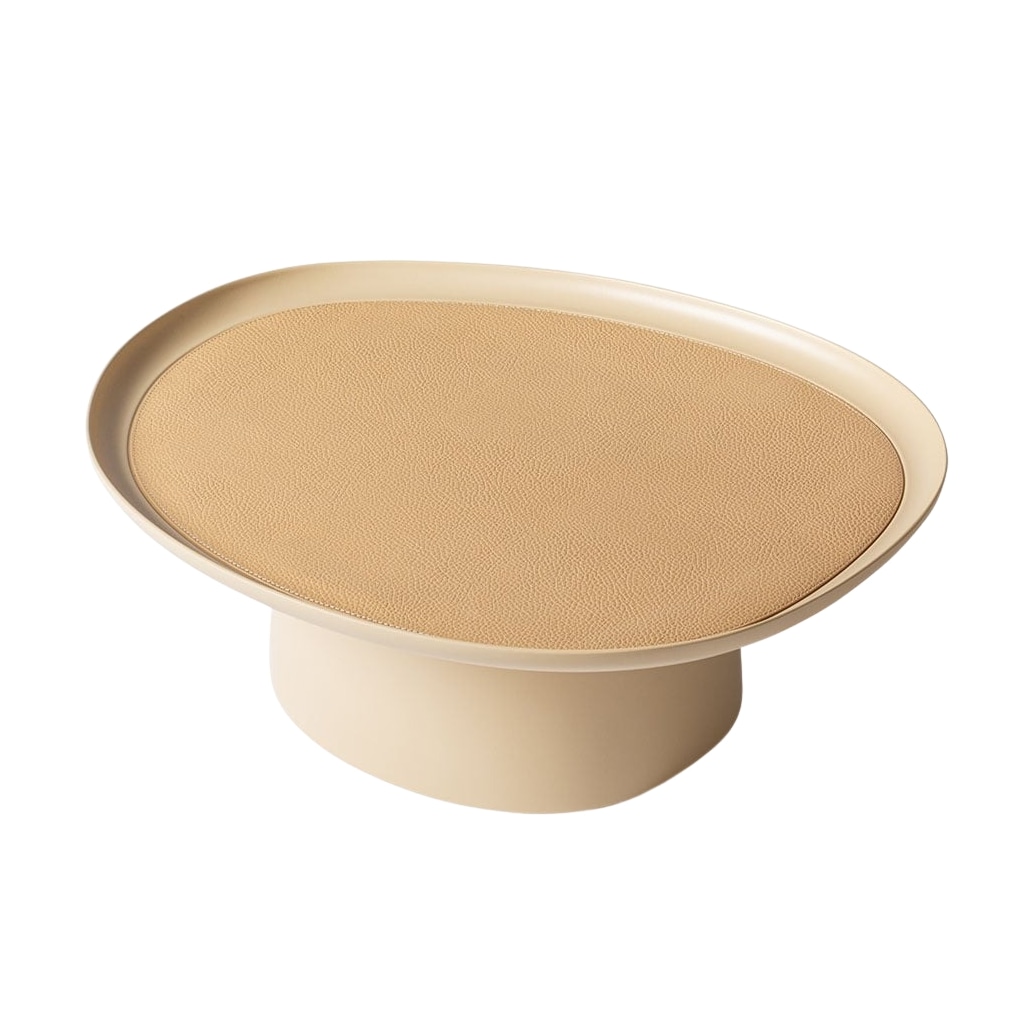 Giobagnara, Maris raised trays by Kelly Wearstler, Extra large raised tray, cappuccino