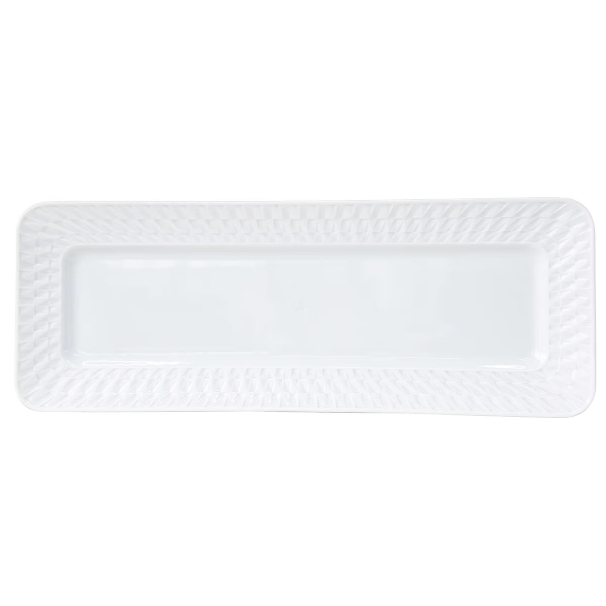 Bernardaud, Twist White, Rectangular platter