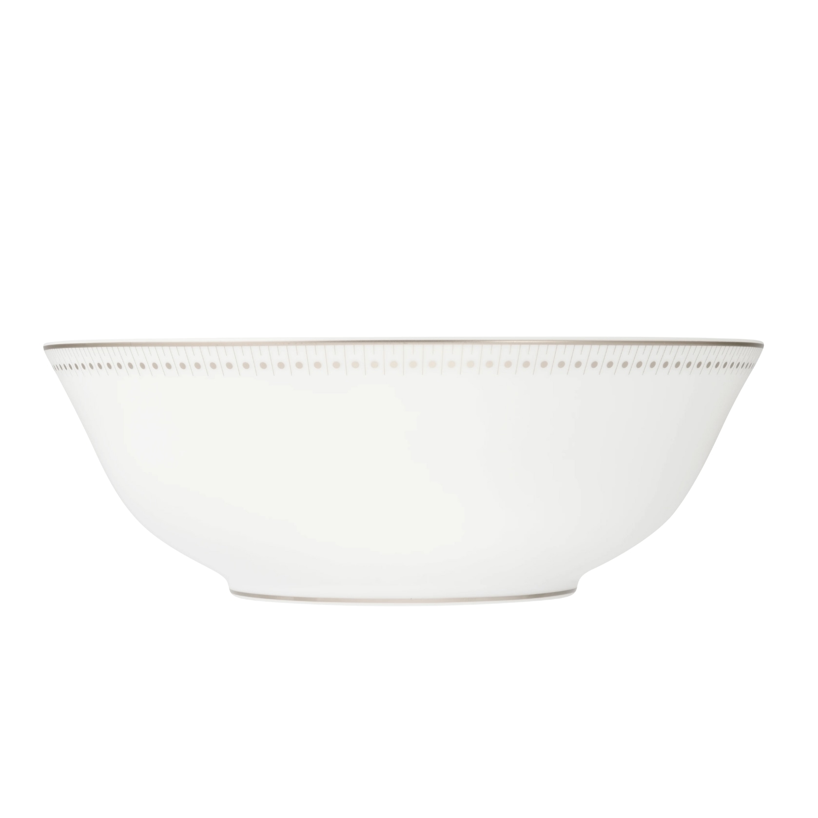 Christofle, Malmaison Impériale Platinum, Salad serving bowl