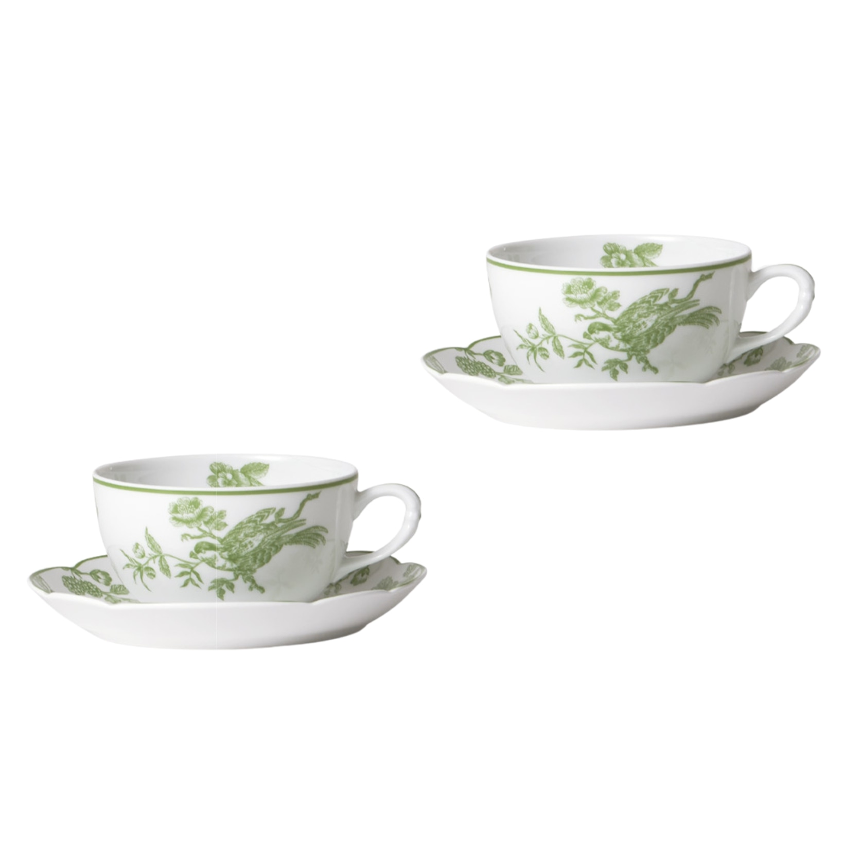Bernardaud, ALBERTINE, Set of 2 tea cup and saucer