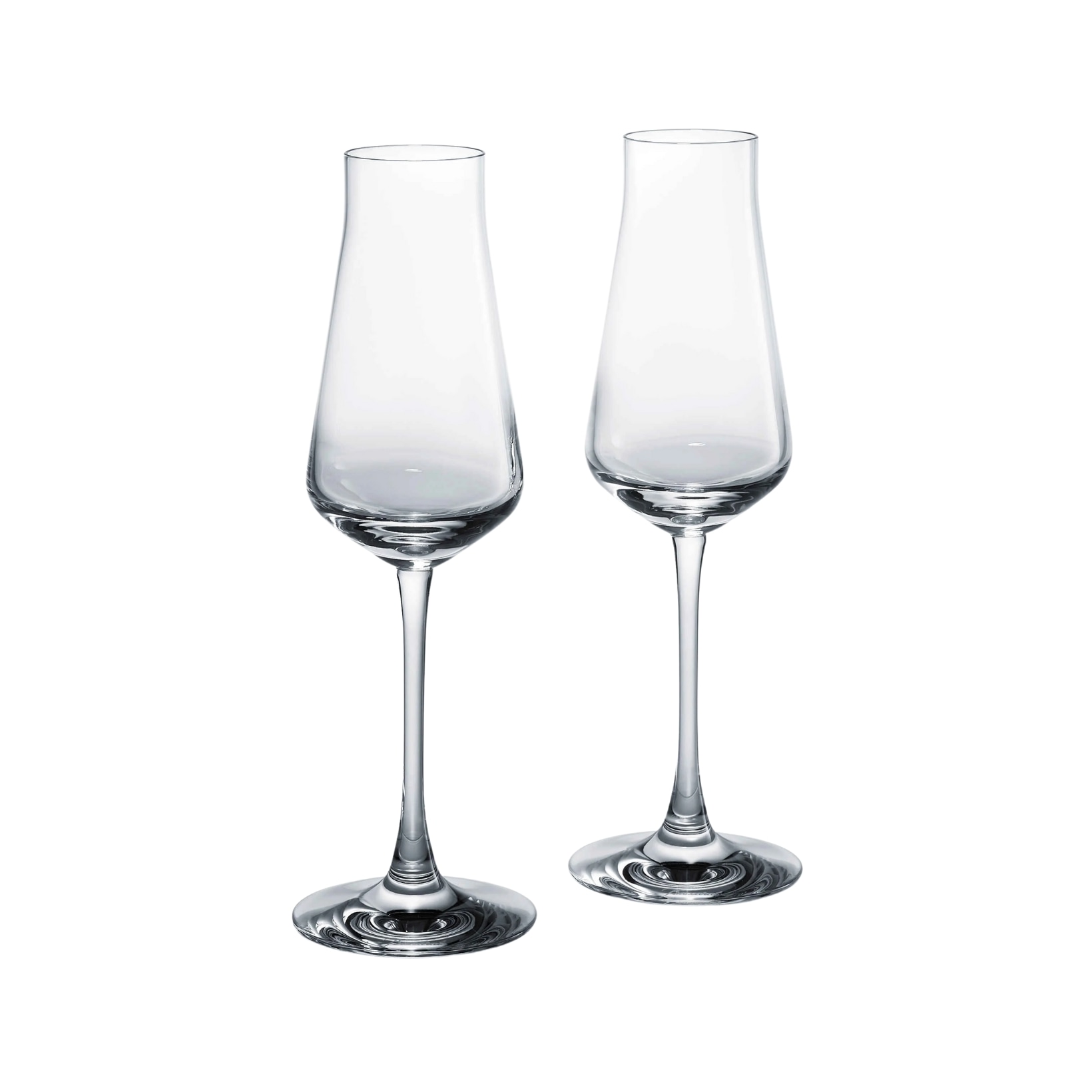 Baccarat, Château, Flute glass, set of 2