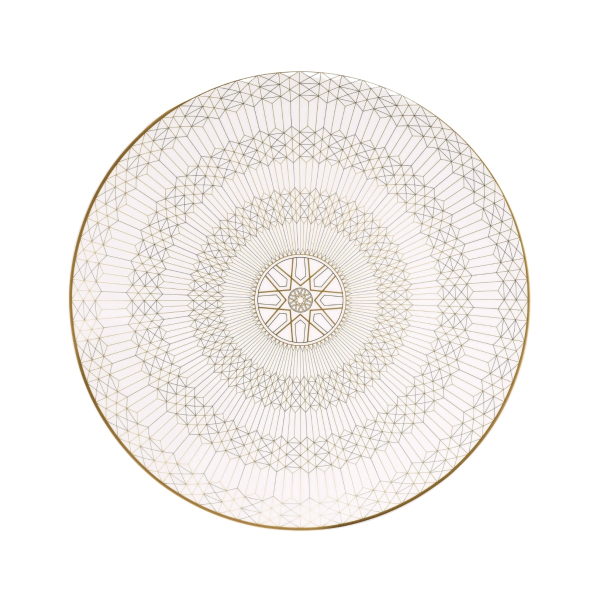 Baccarat, Arcadia gold, Presentation plate