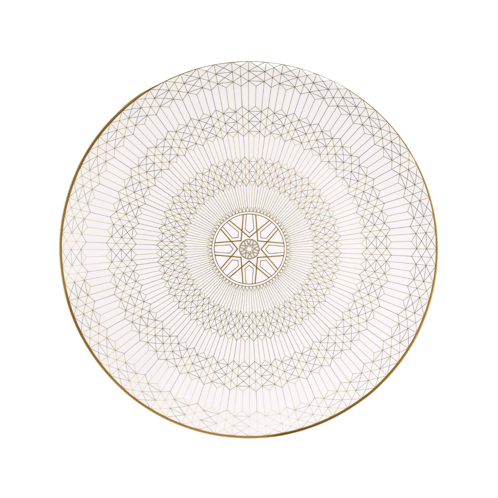 Baccarat, Arcadia gold, Presentation plate