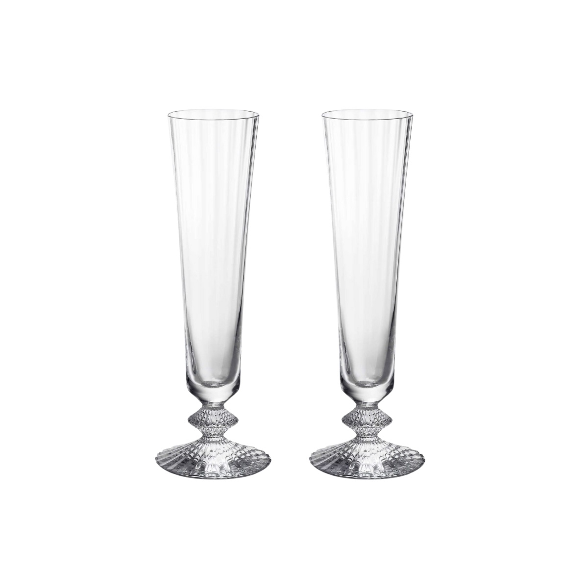 Baccarat, Mille Nuits bar collection, Flute, set of 2