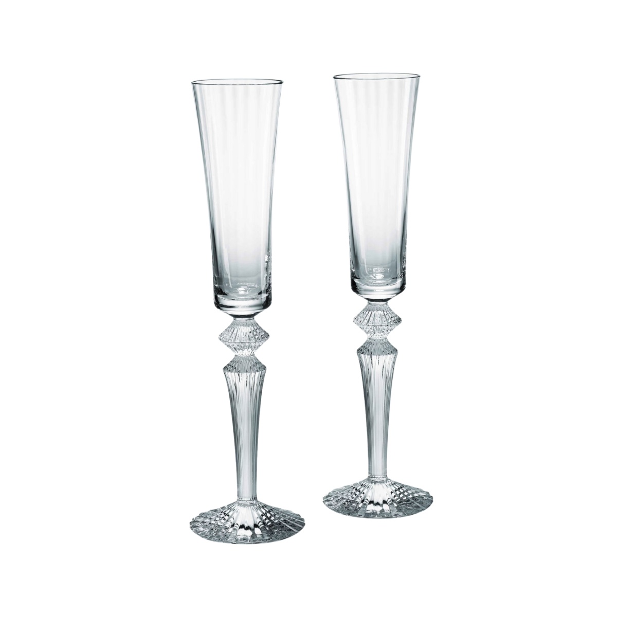 Baccarat, Mille Nuits bar collection, Flutissimo flute clear, set of 2