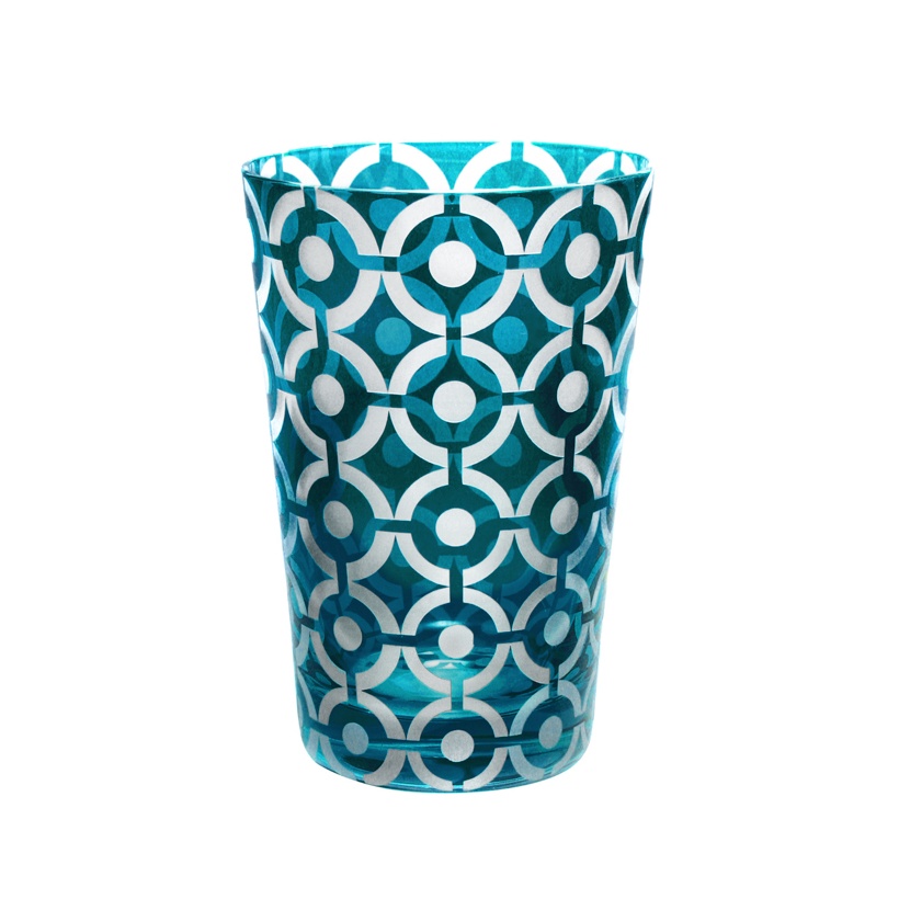 Artel, Polka dot tumblers, Tumbler, peacock