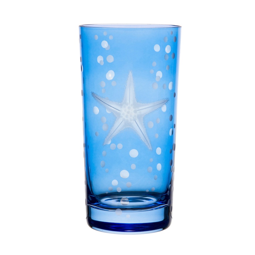 Artel, Sea life highball glasses, Highball glass, starfish