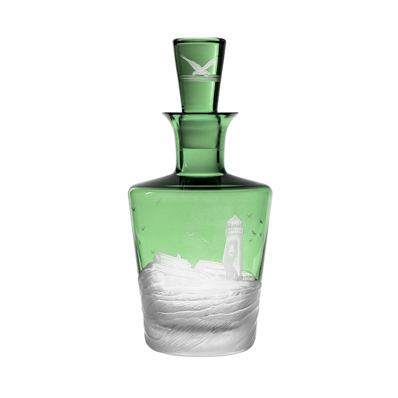 Artel, Golden Age of Yachting double old fashioned, Decanter, lighthouse