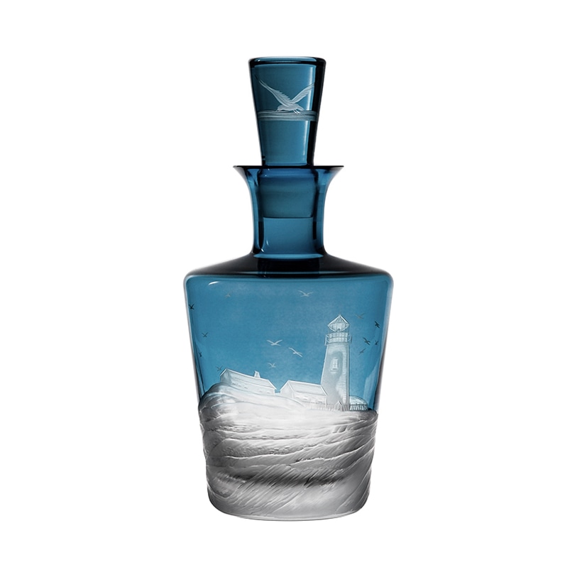 Artel, Golden Age of Yachting double old fashioned, Decanter, lighthouse