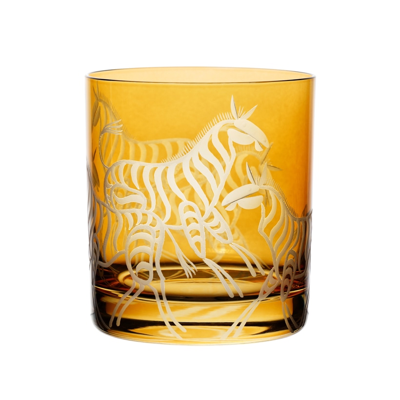 Artel, Safari double old fashioned tumblers, Double old fashioned tumbler, zebras