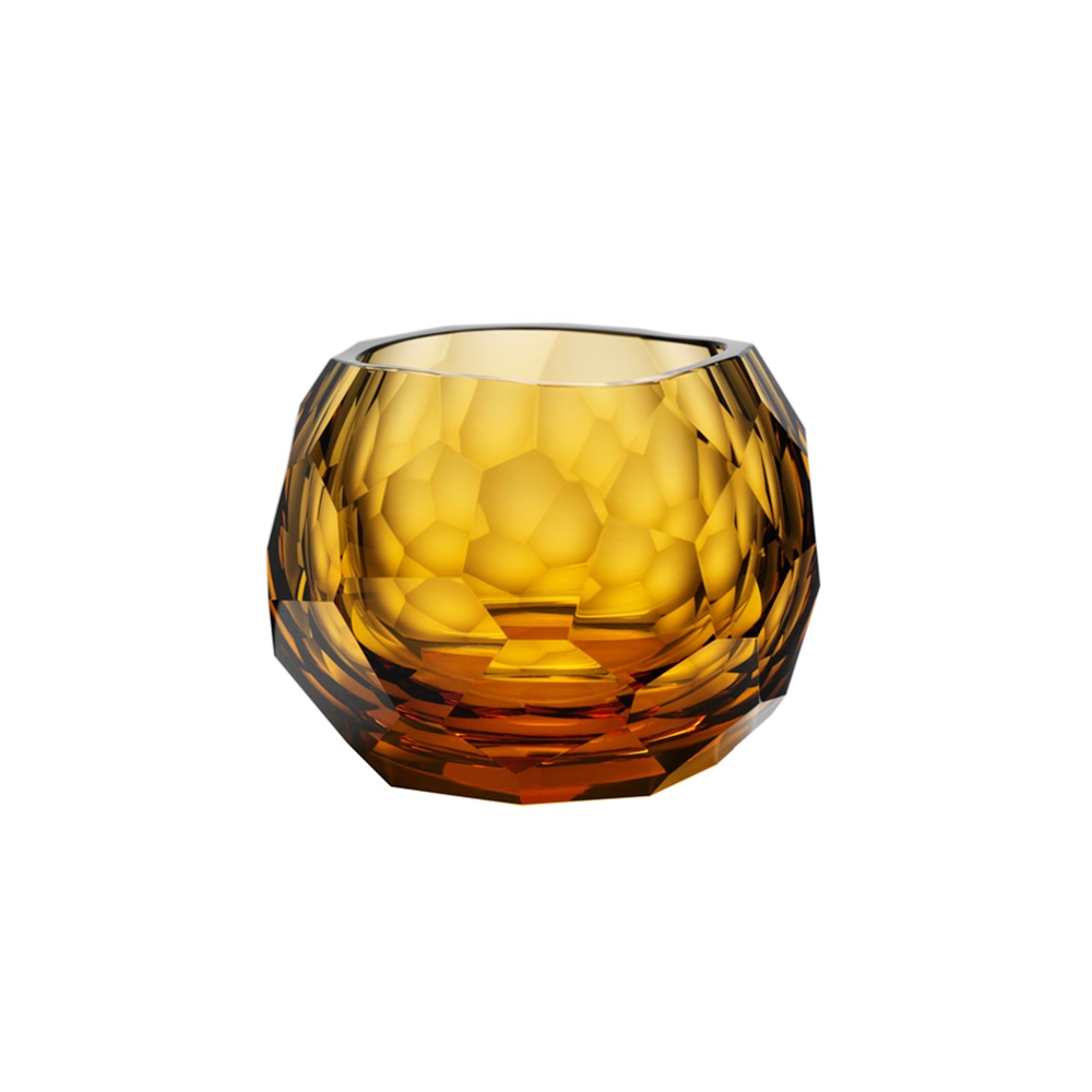 Artel, Glacier whiskey tumblers, Whiskey tumbler, amber