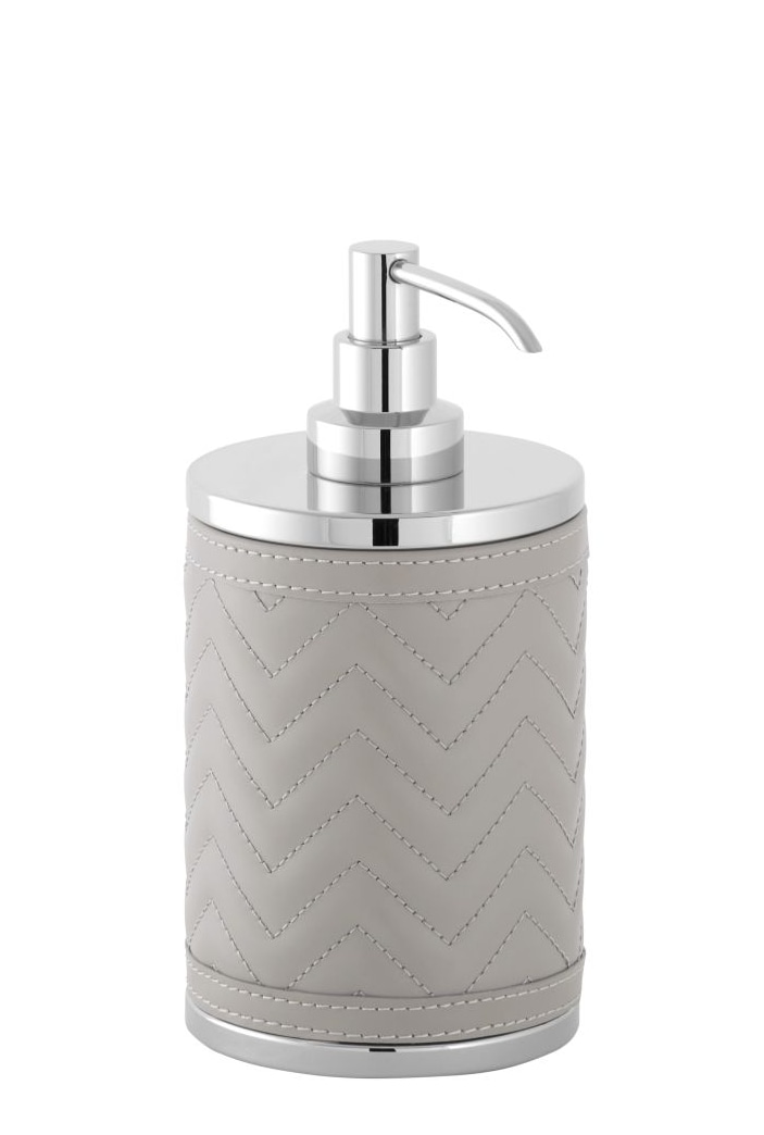 Riviere, Alghero herringbone bathroom set, Soap dispenser