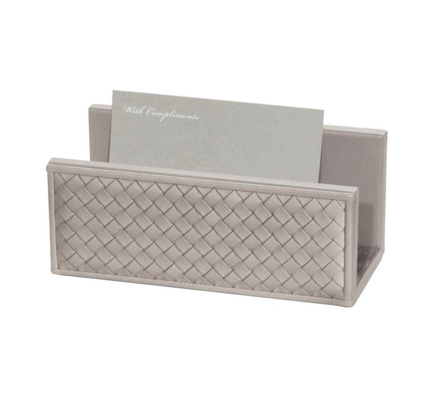 Riviere, Celio handwoven desk set, Mail holder