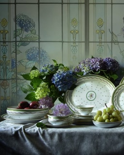 Haviland Vieux Paris green