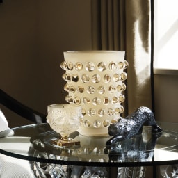 Lalique Mossi vases