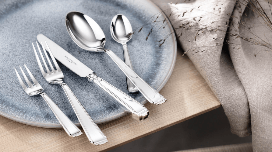 Robbe & Berking Art Deco cutlery Silver plated Robbe & Berking Art Deco cutlery Silver plated