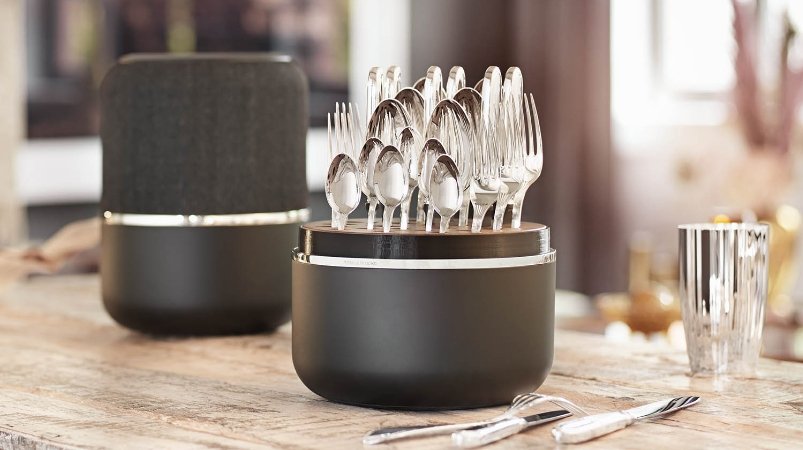 Robbe & Berking The Box cutlery Martelé, Riva, Belvedere Robbe & Berking The Box cutlery Martelé, Riva, Belvedere