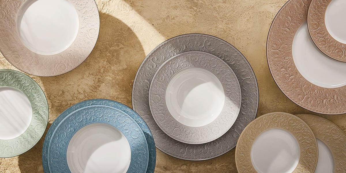 Swan Colors dinnerware collection by J.L Coquet Swan Colors dinnerware collection by J.L Coquet
