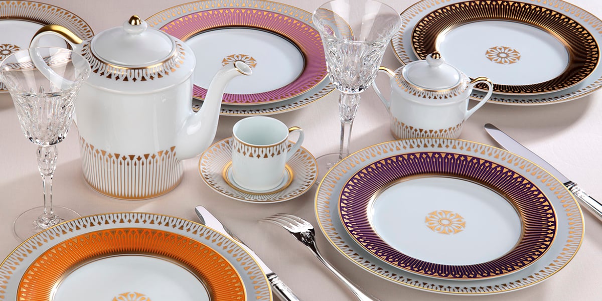 Bernardaud Soleil Levant china Bernardaud Soleil Levant china