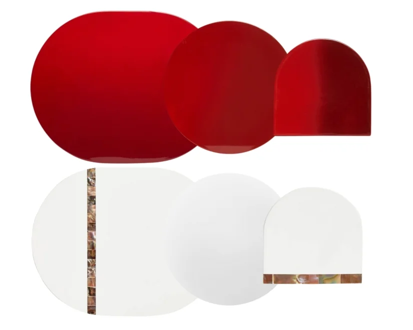 Lacquer placemats and coasters Lacquer placemats and coasters