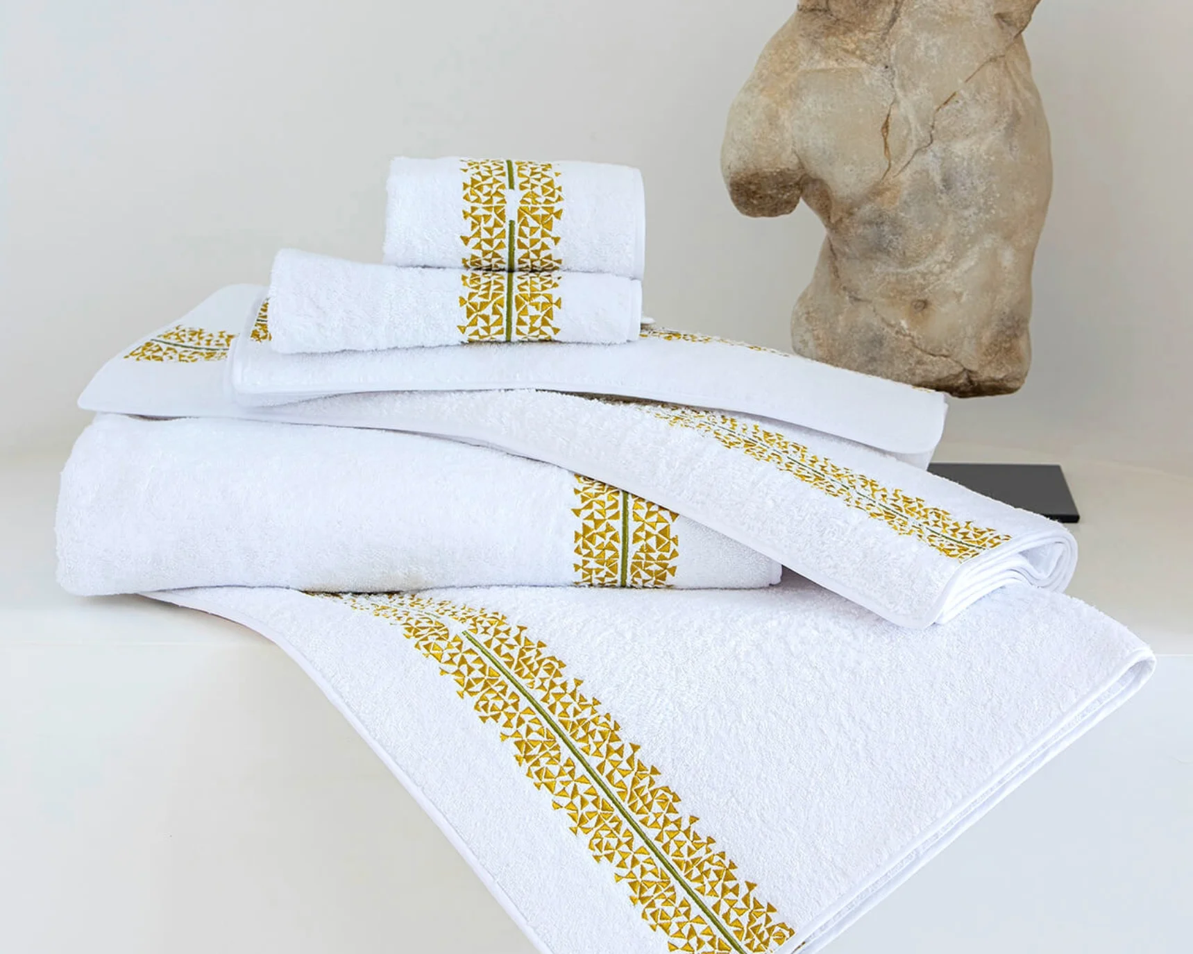 Masai towels, Olive Masai towels, Olive