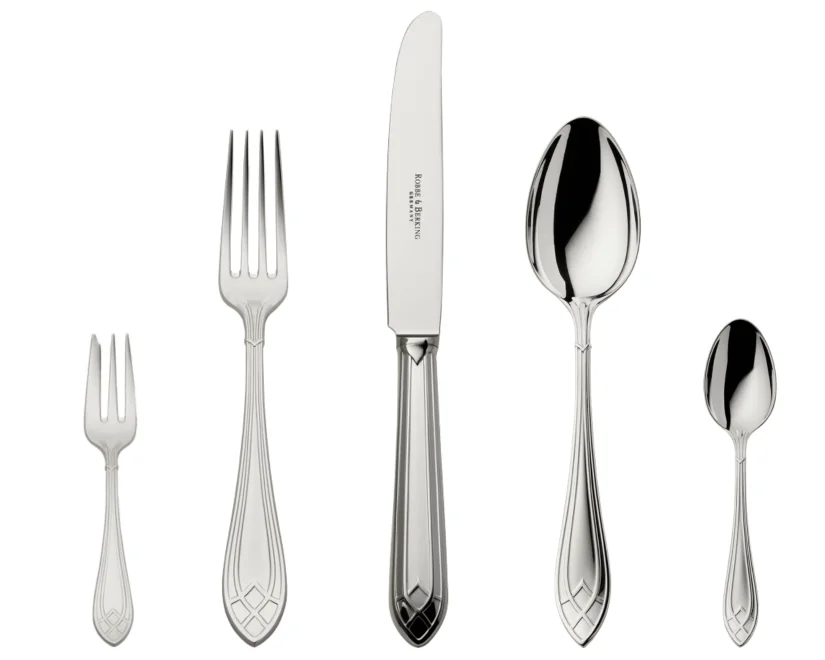 Arcade cutlery, sterling silver Arcade cutlery, sterling silver