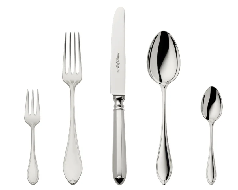 Navette cutlery, sterling silver Navette cutlery, sterling silver