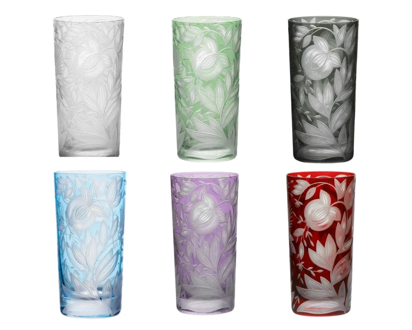 Verdure highball glasses Verdure highball glasses
