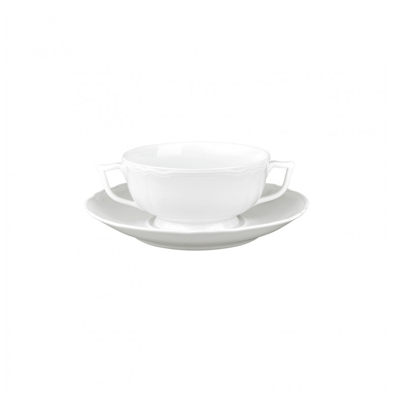 Raynaud, Argent, Breakfast or cream soup saucer