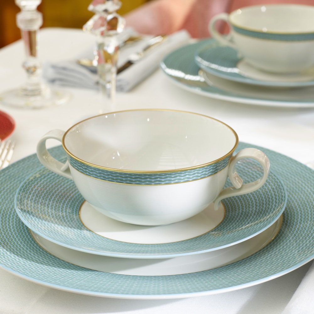 Fürstenberg, Carlo tessuto, Soup cup and saucer