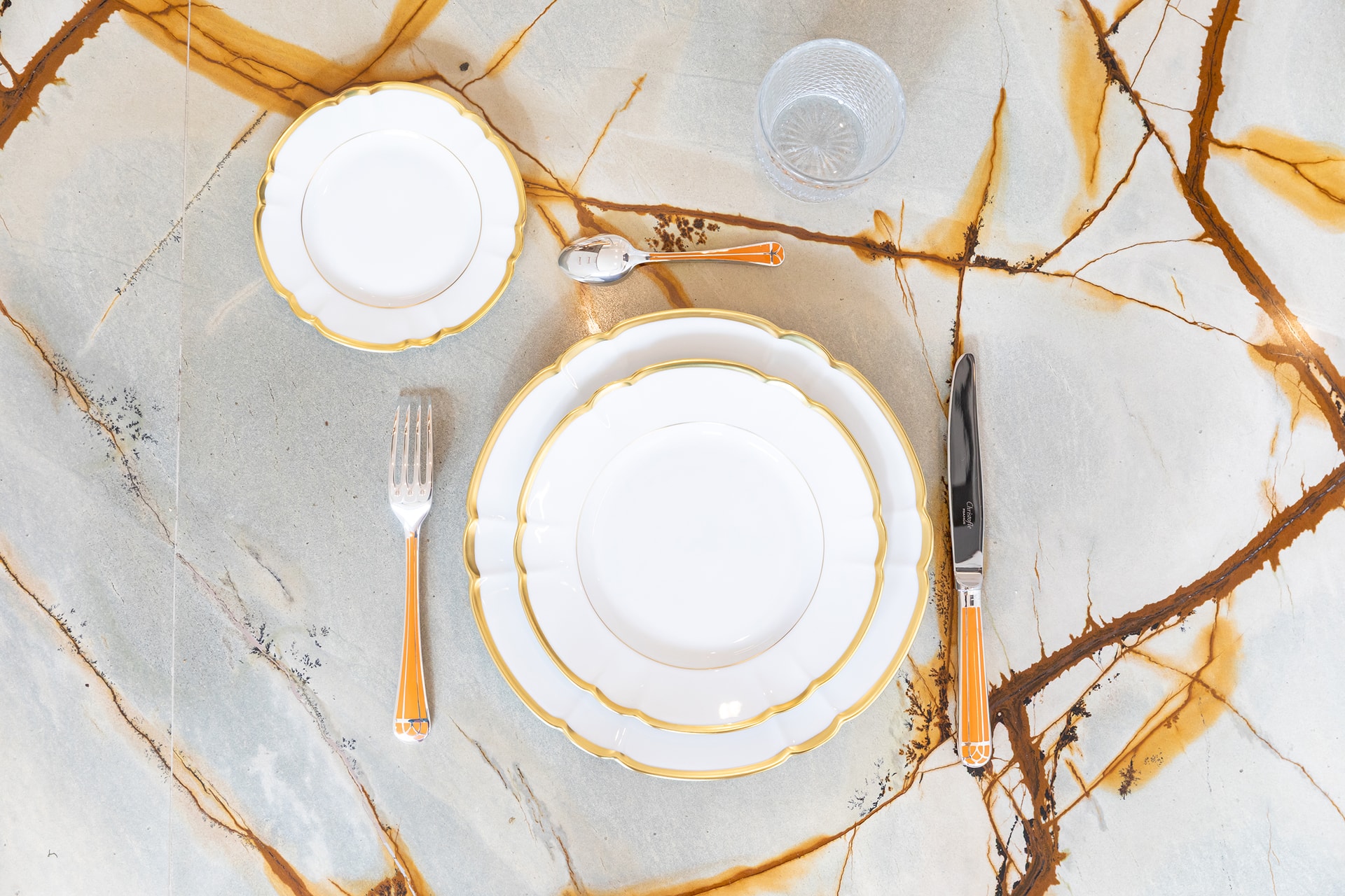 Robert Haviland & C. Parlon, Colette Gold, Dessert plate