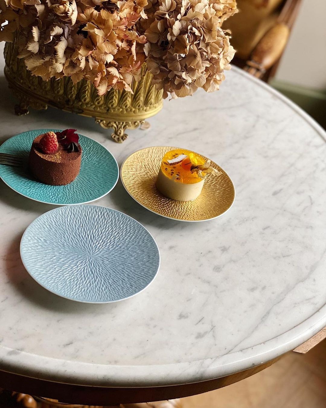Raynaud, Minéral gold, Bread & butter plate