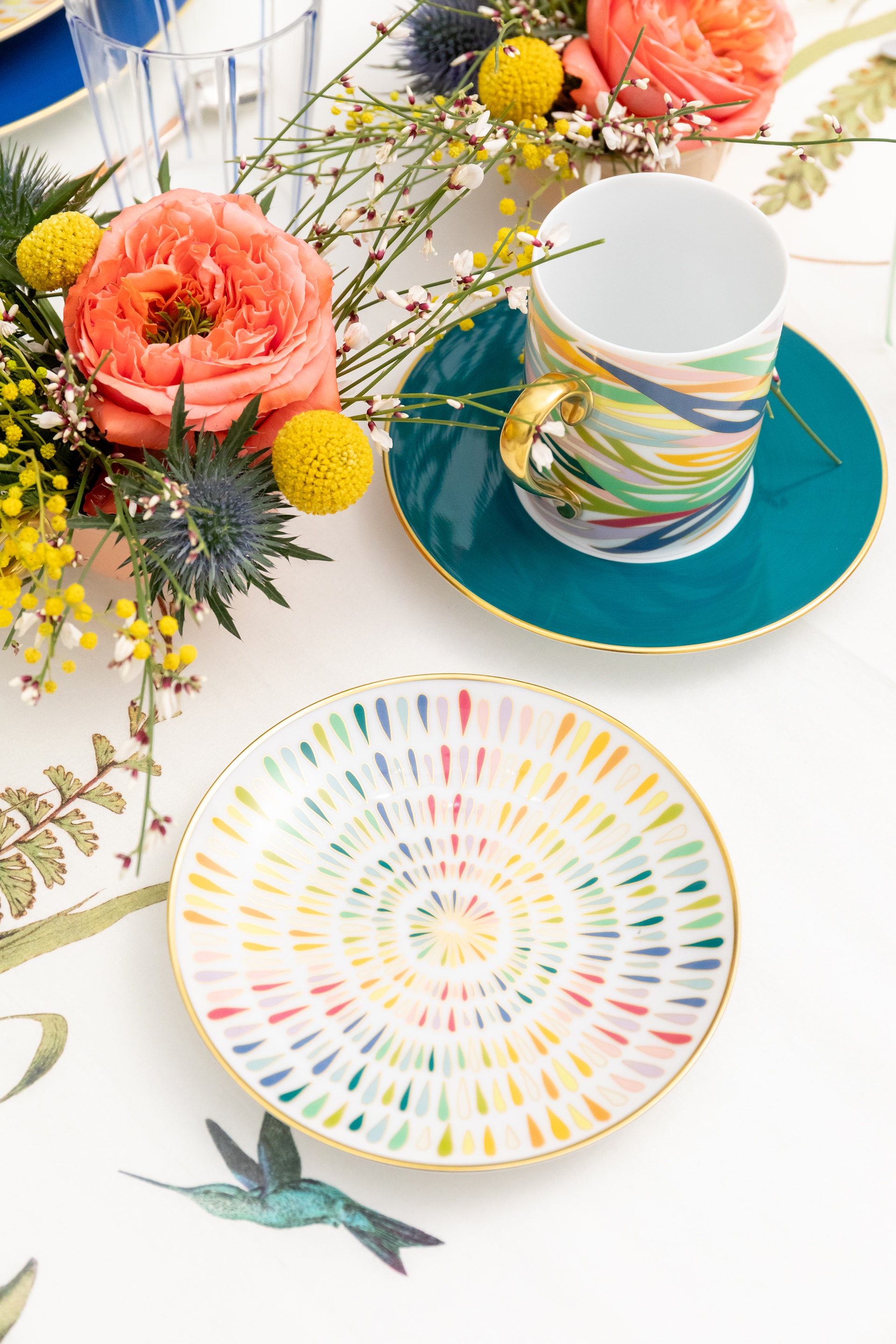 Robert Haviland & C. Parlon, Garden Party, Bread & butter plate