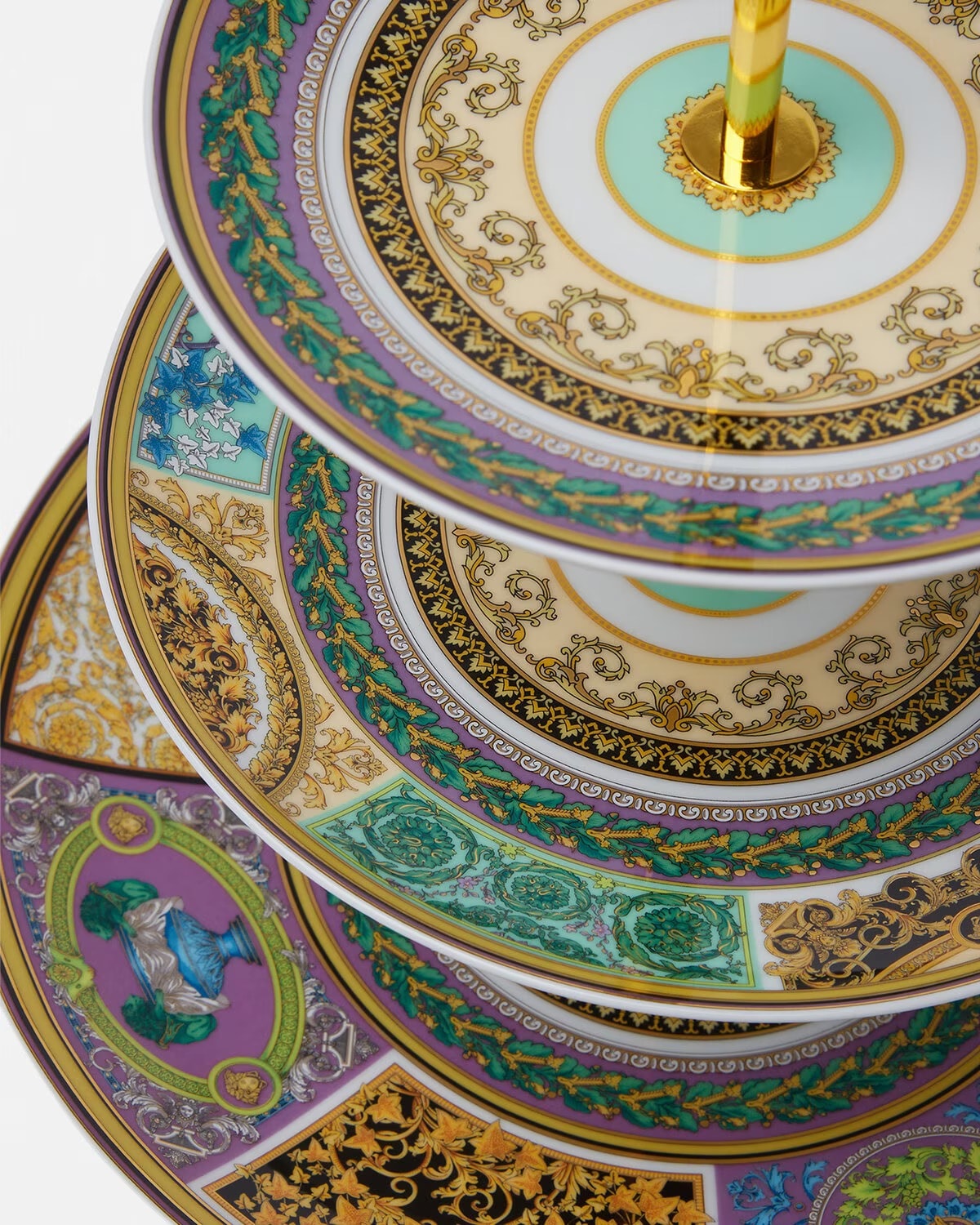 Versace, Barocco mosaic, 3 tiers stand