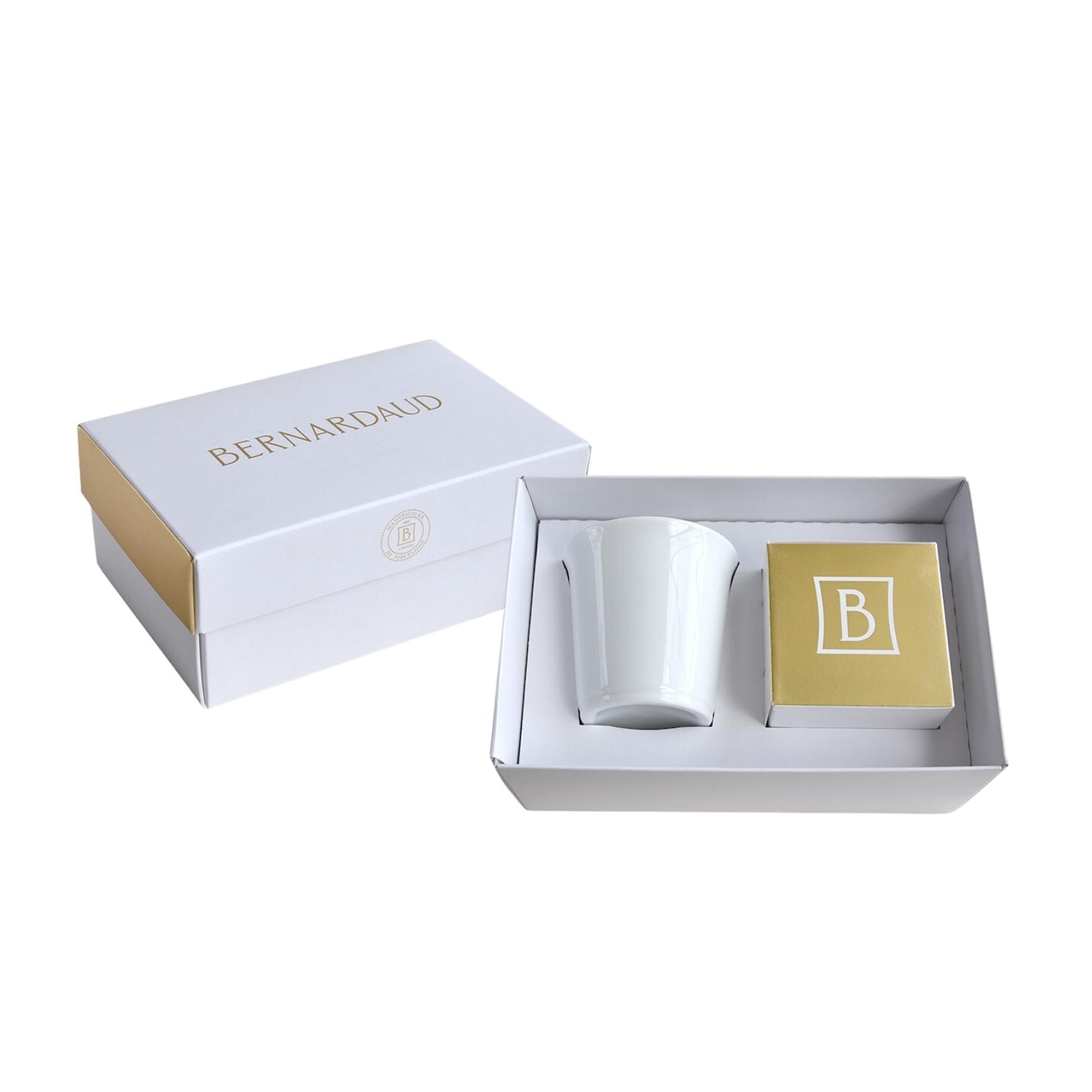 Bernardaud, Aux Oiseaux, Tumbler with fragrance home candle