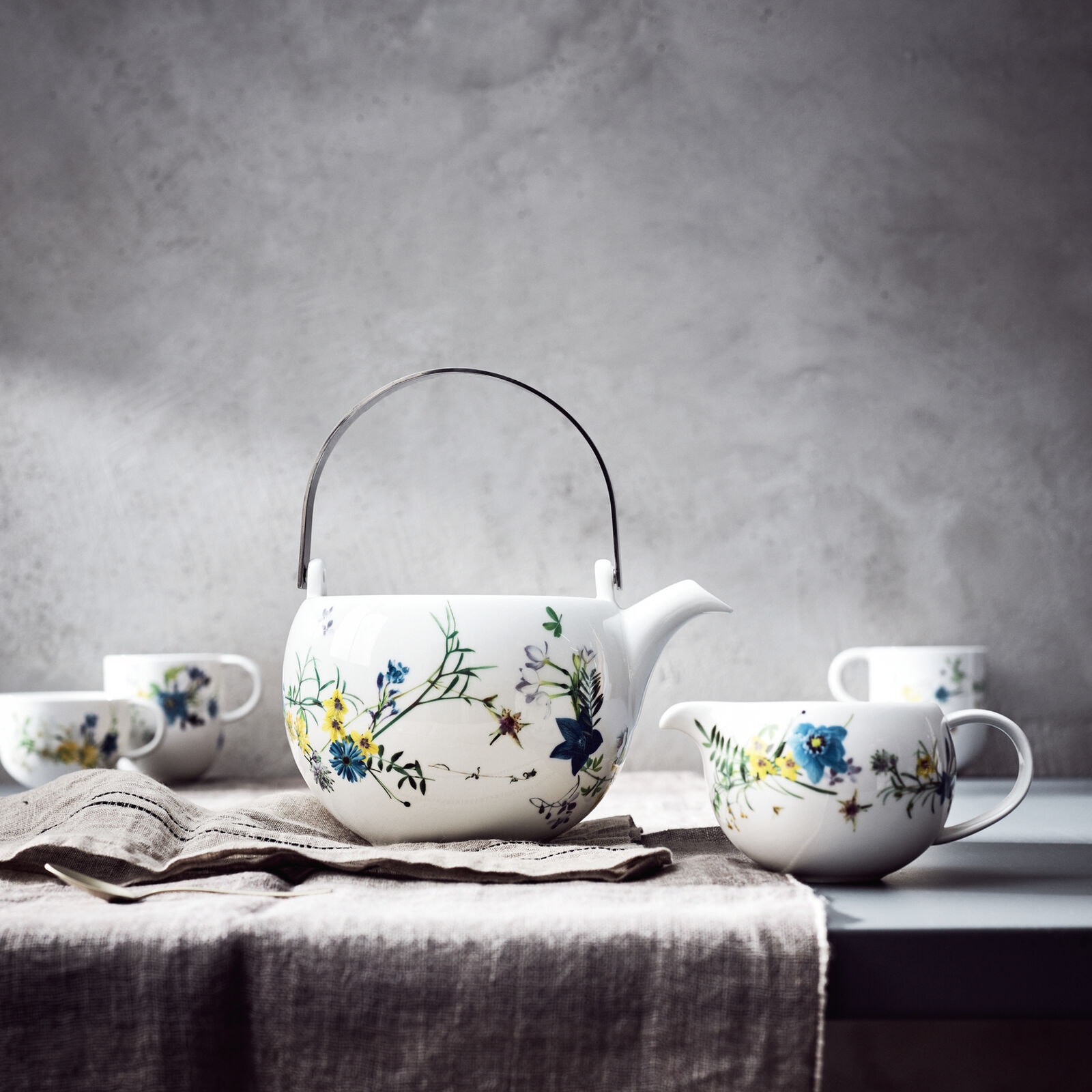 Rosenthal, Brillance Fleurs des Alpes, Sugar bowl