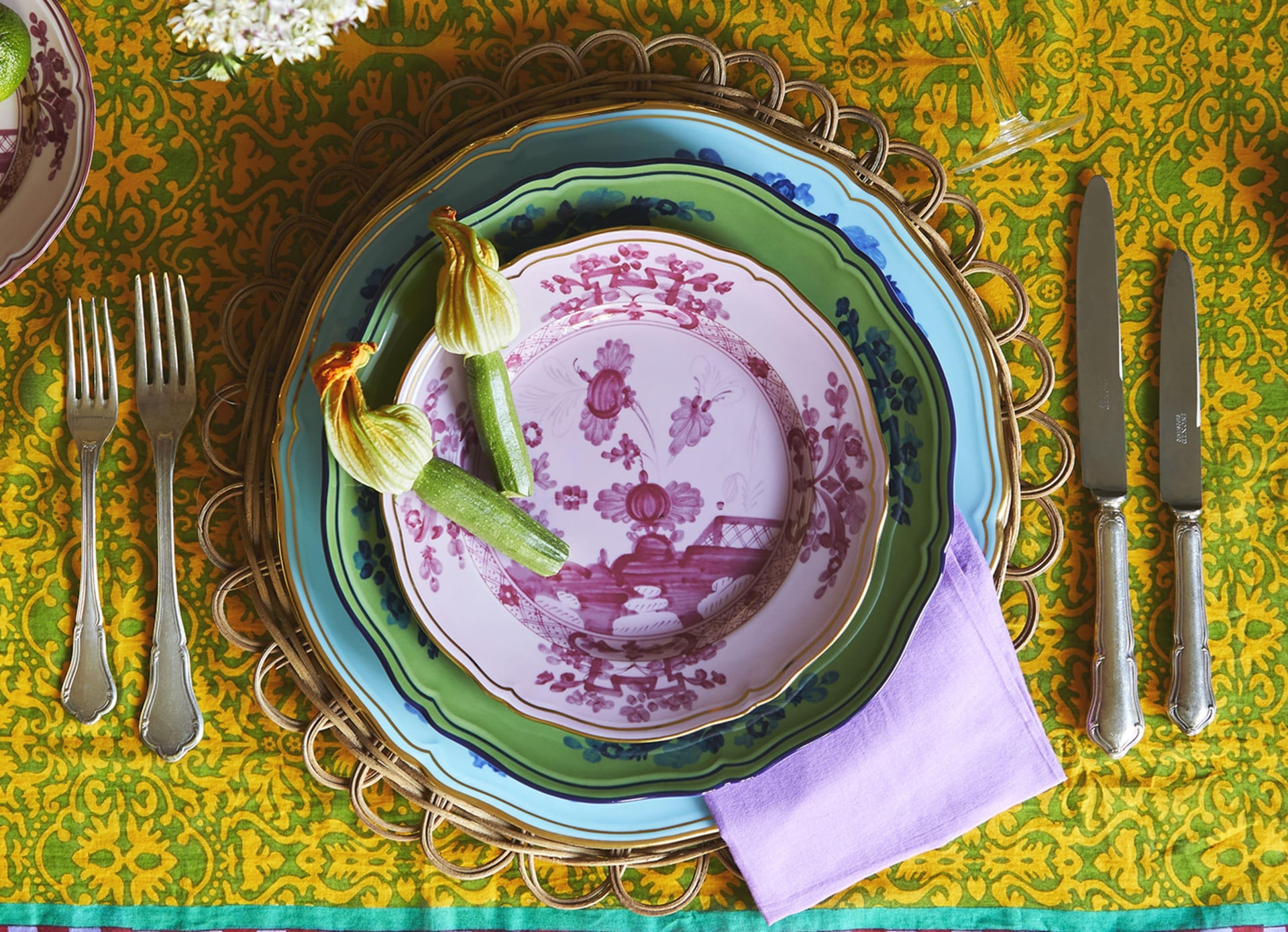 Ginori 1735, Oriente Italiano, Soup plate