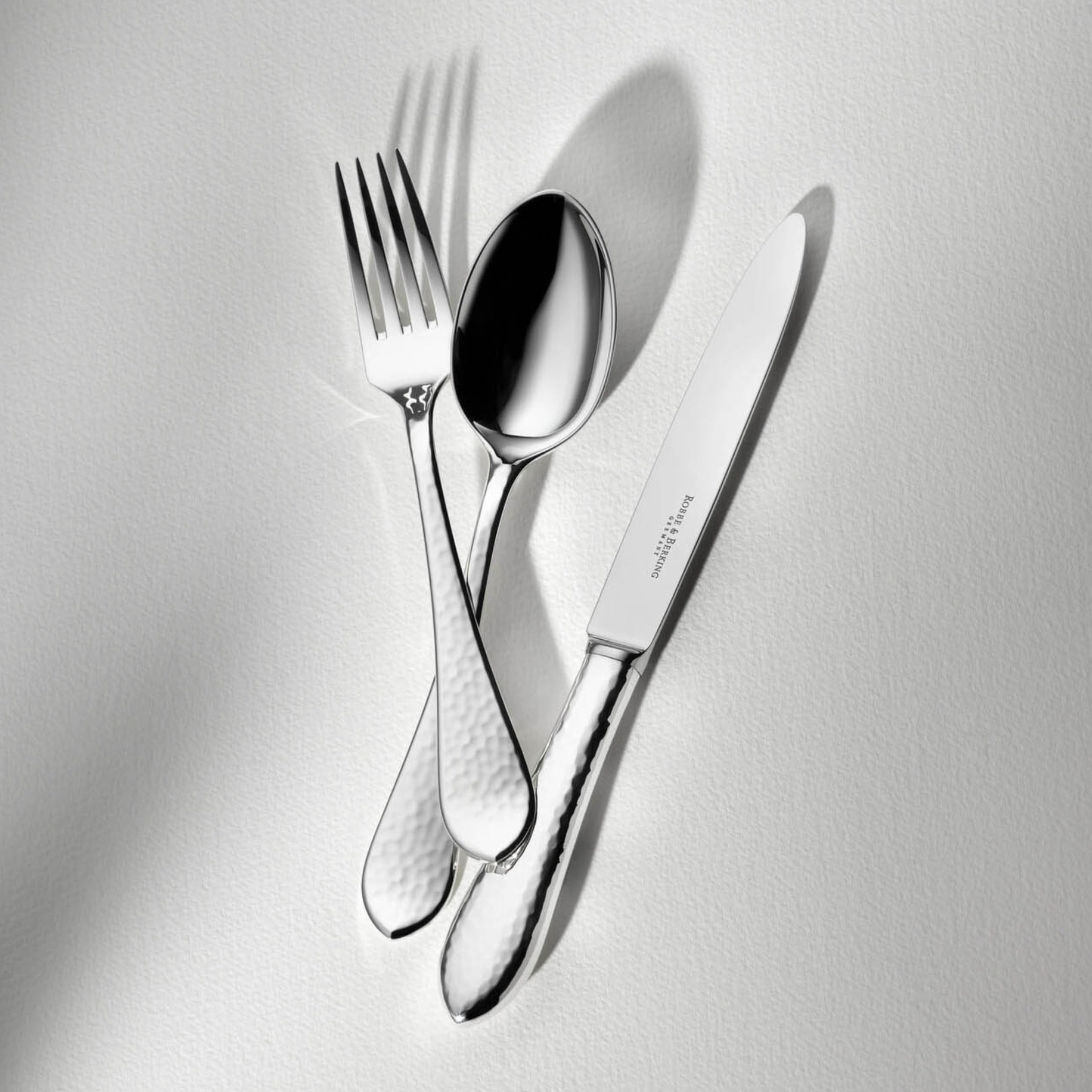 Robbe & Berking, Martelé cutlery, Silver plated, Tart server