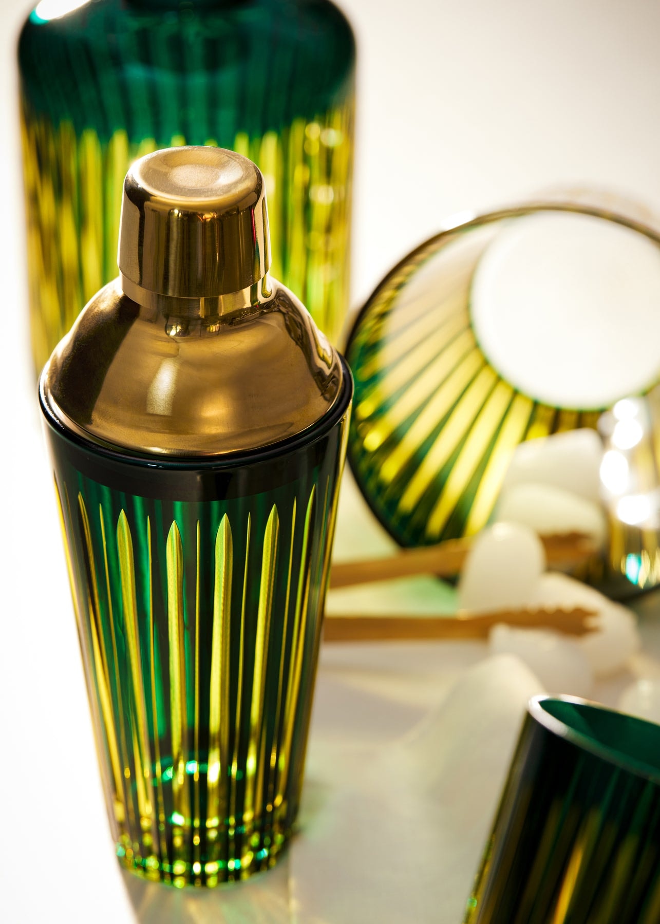 L'Objet, Prism, Cocktail set, green