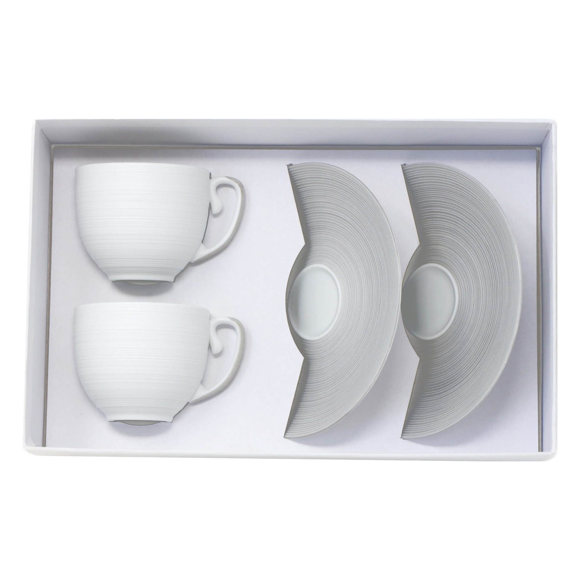 J.L Coquet, Hémisphère Grey, Tea saucer
