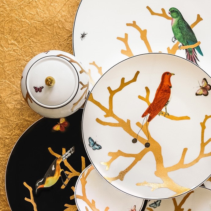 Bernardaud, Aux Oiseaux, Sugar bowl