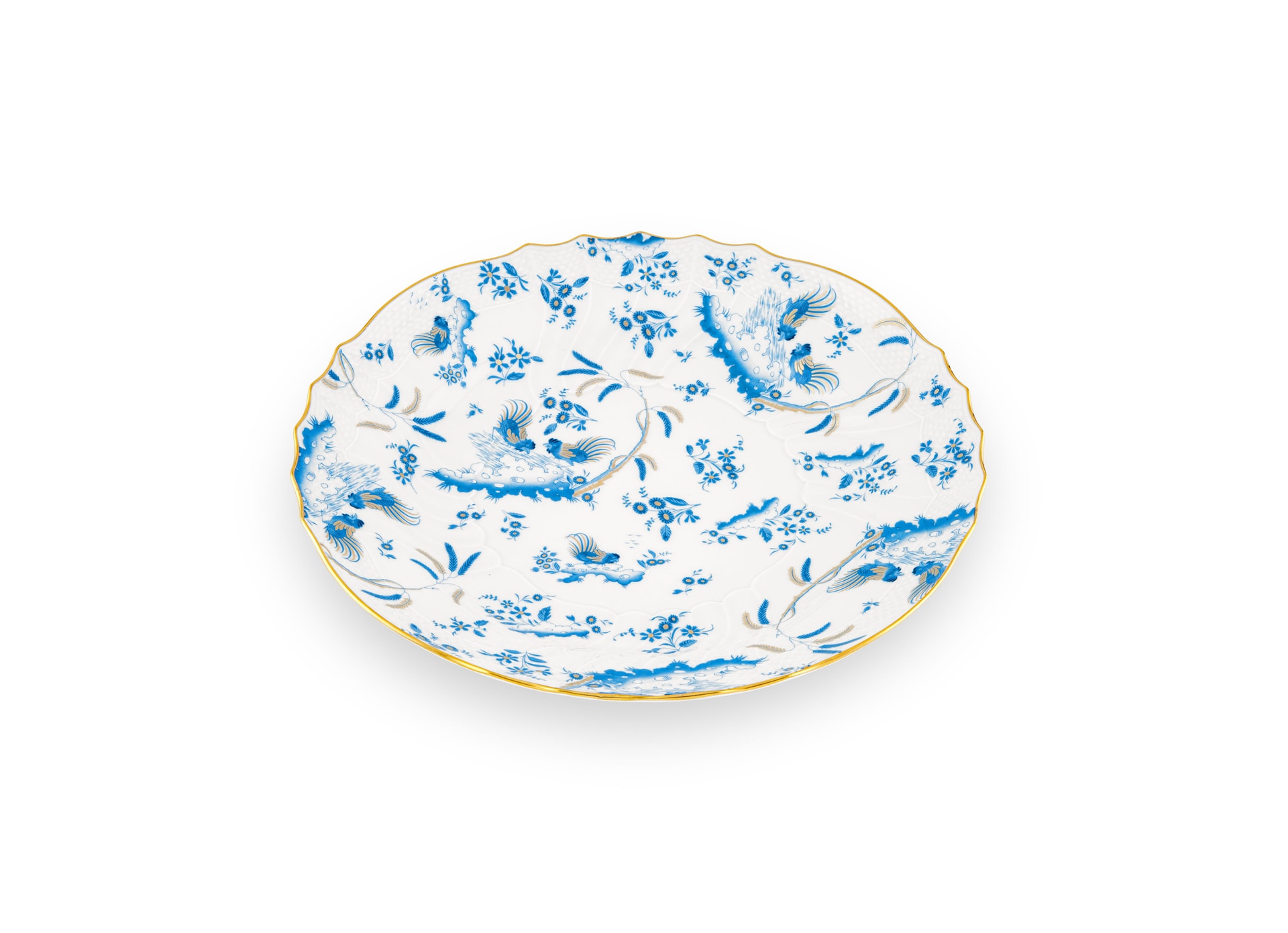 Ginori 1735, Oro Di Doccia, Large round platter
