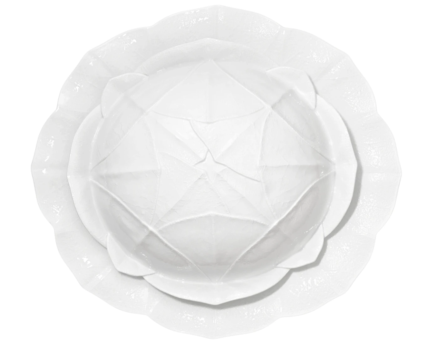 Bernardaud, Villandry, Platter and service dome